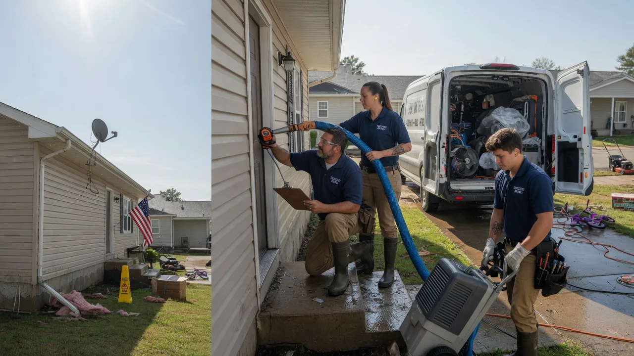 Ceiling Water Damage Restoration in Franklinton, LA near me
